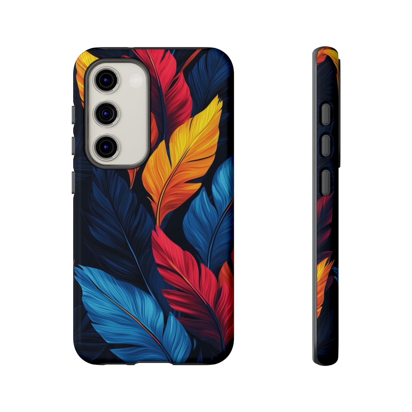 Jungle Toucan Feathers Phone Case β Vibrant & Unique for iPhone, Pixel & Samsung