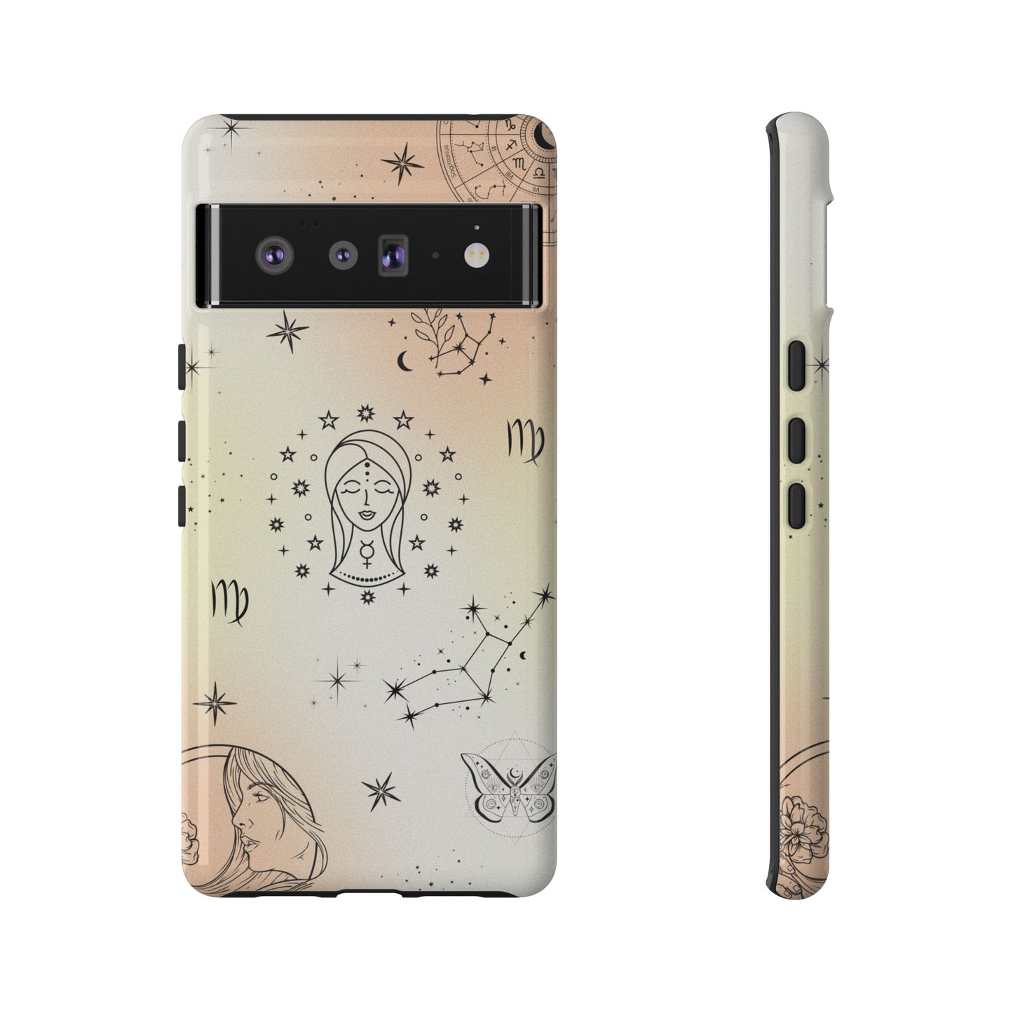 Virgo Zodiac Sign Phone Case β Chic & Minimalist Design for iPhone, Samsung & Google Pixel