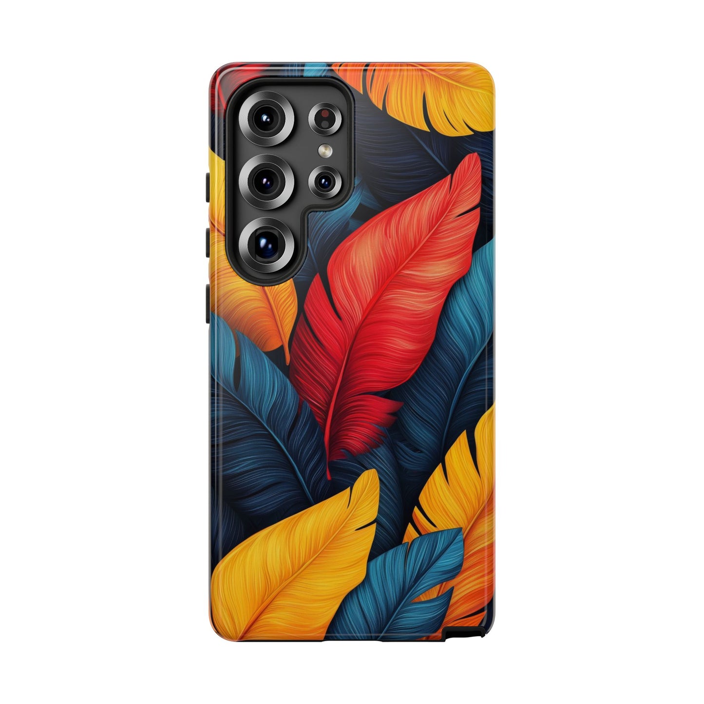 Jungle Toucan Feathers Phone Case β Vibrant & Unique for iPhone, Pixel & Samsung