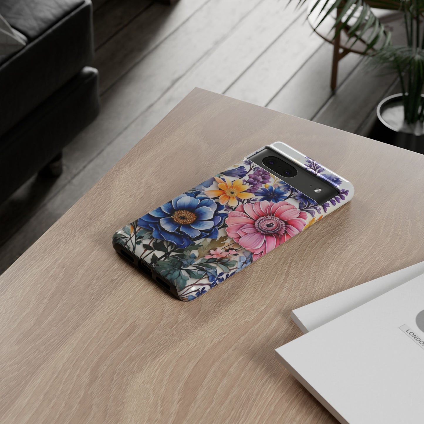 Elegant Floral Bouquet Mobile Case – Vibrant Botanical Art