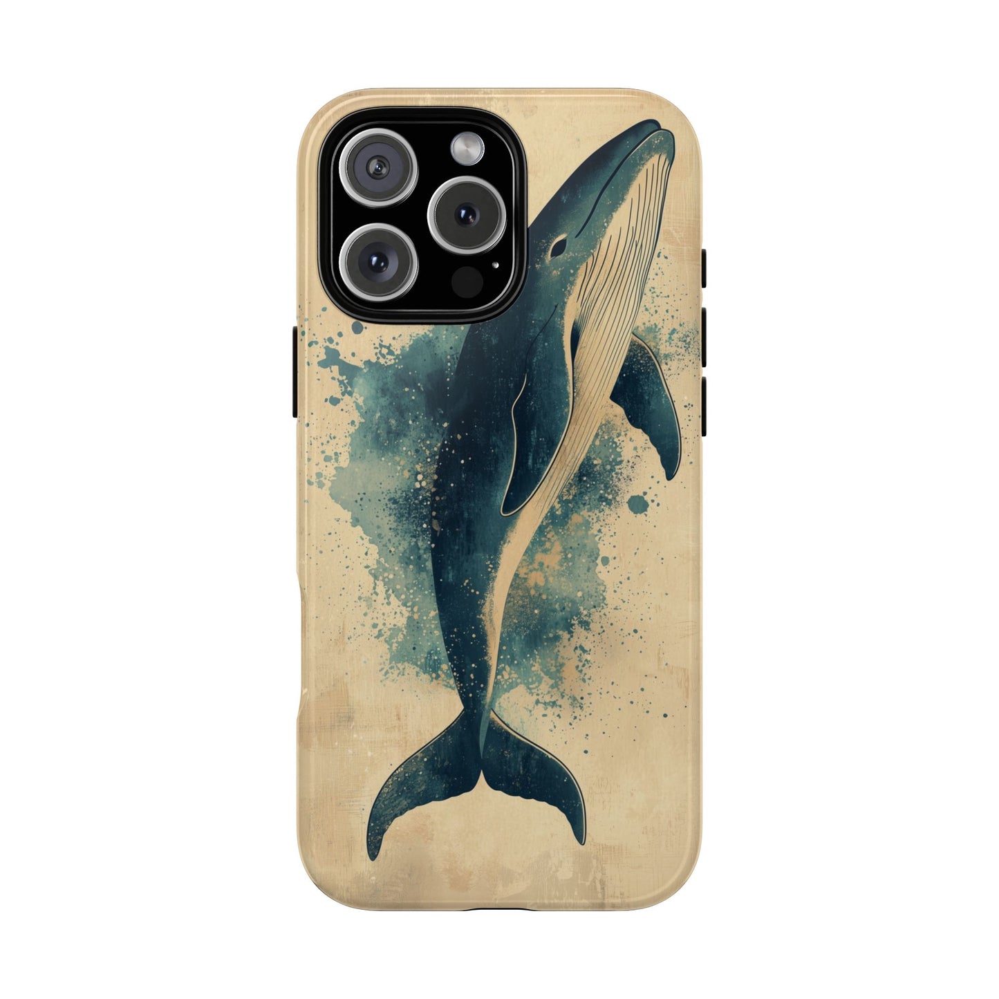 Ocean Majesty: Watercolor Whale Case for iPhone, Samsung & Pixel