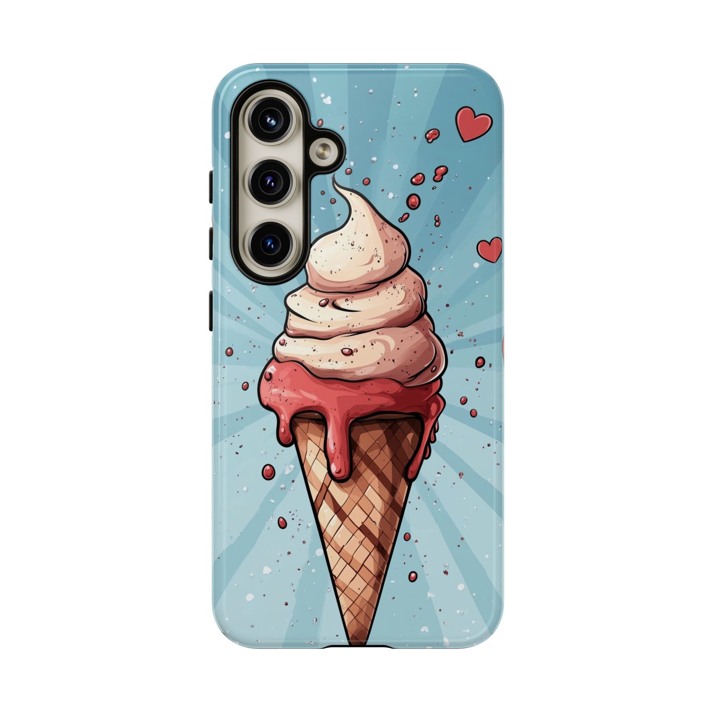 Sweet Scoop Anime Ice Cream Phone Case iPhone, Samsung, Google Pixel