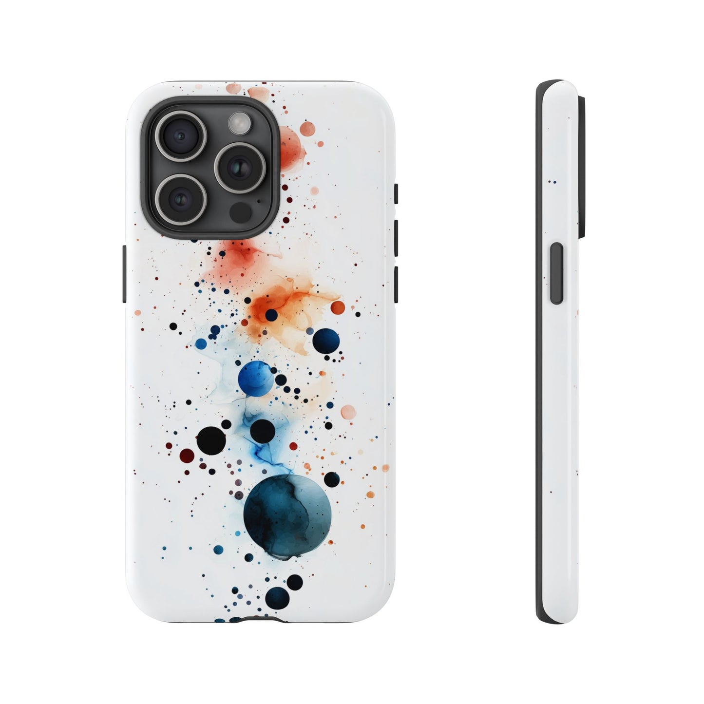 Celestial Splash" – Watercolor Abstract Phone Case for iPhone, google Pixel & Samsung