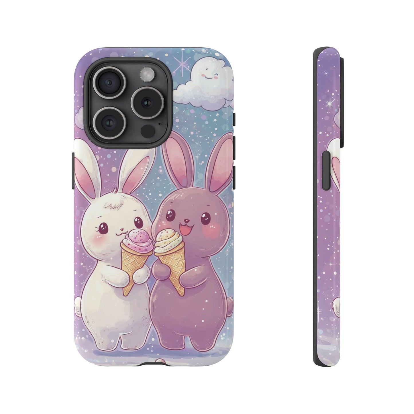 Bunny Bliss β Kawaii Anime Phone Case for iPhone, Samsung, Google Pixel
