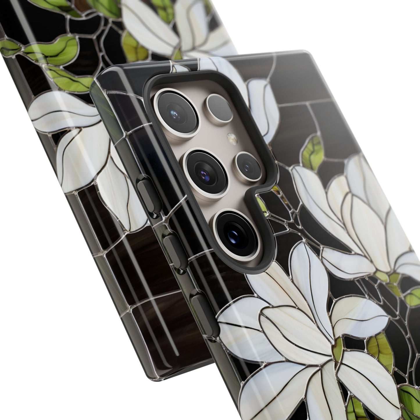 Stained Glass Floral Phone Case
