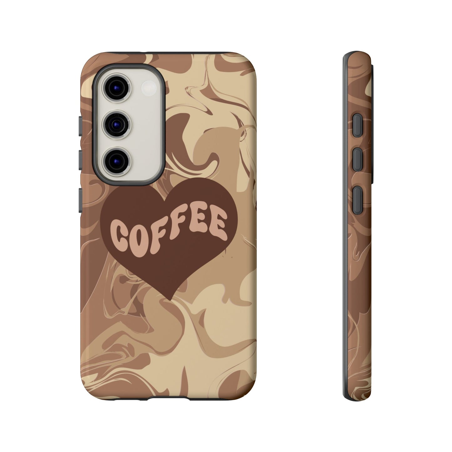 Retro Coffee Aesthetic Phone Case – Vintage Coffee Lover’s Design for iPhone, Samsung & Google Pixel