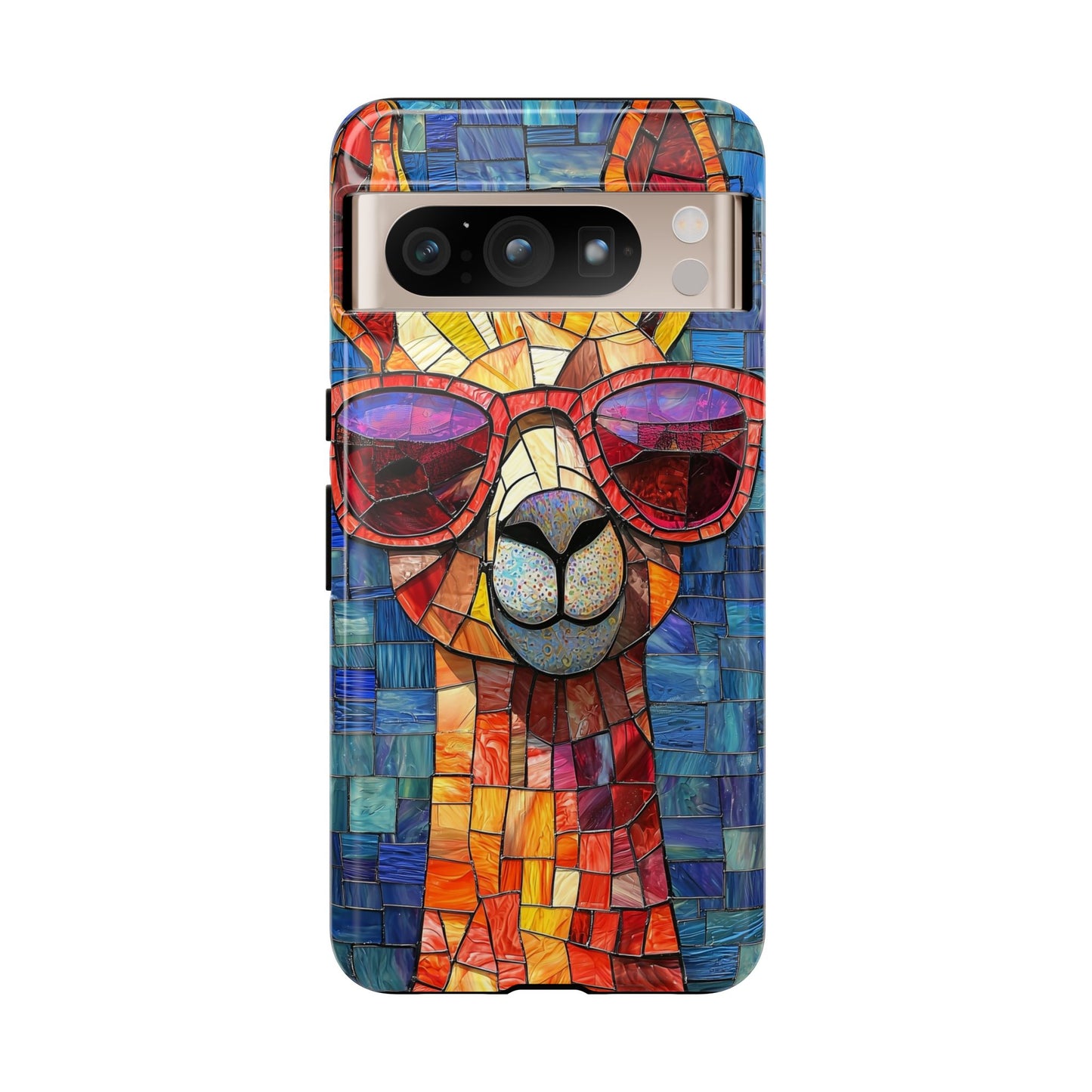 Tall Grace – Stained Glass Giraffe Phone Case for iPhone, Samsung & Pixel