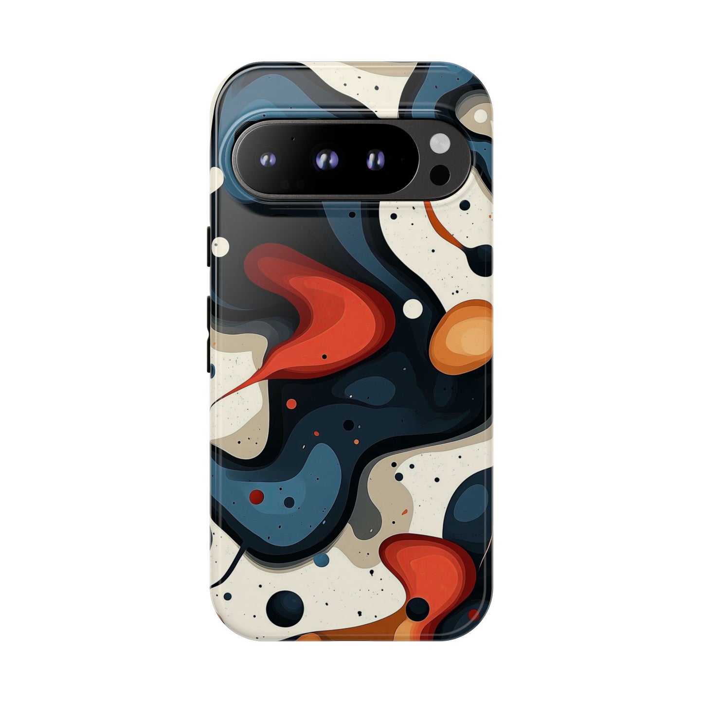 Molten Drift – Abstract Art Phone Case for iPhone, Samsung & Pixel