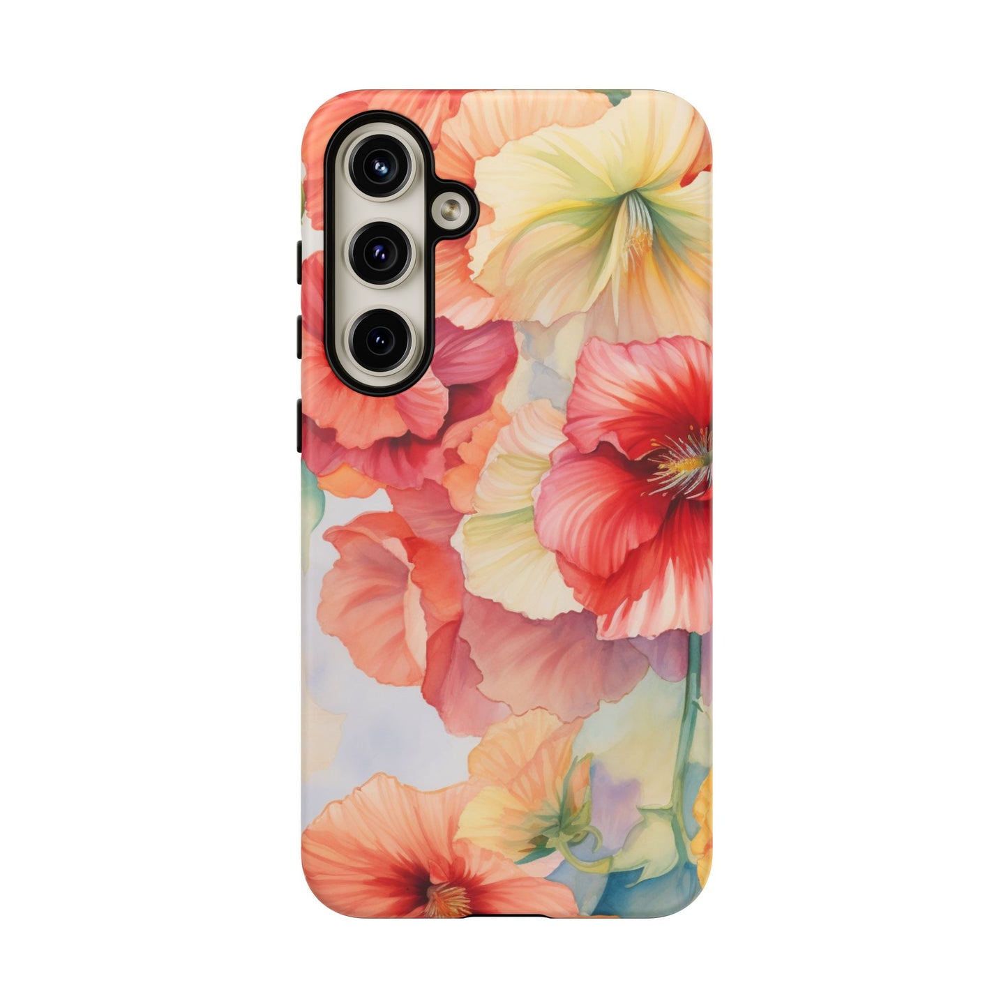 Floral Harmony Watercolor Mobile Case