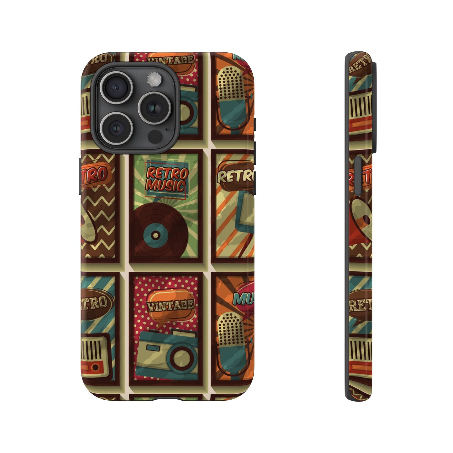Retro Vintage Poster Phone Case β Aesthetic Nostalgic Design for iPhone, Samsung & Google Pixel