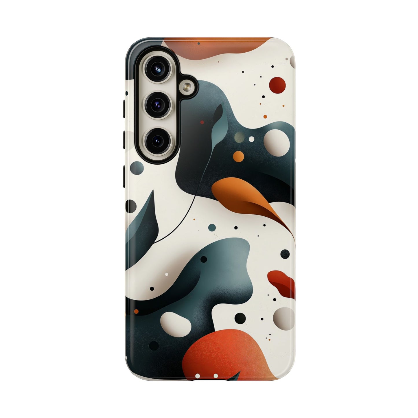 Midnight Bloom – Organic Abstract Phone Case for iPhone, Samsung & Pixel
