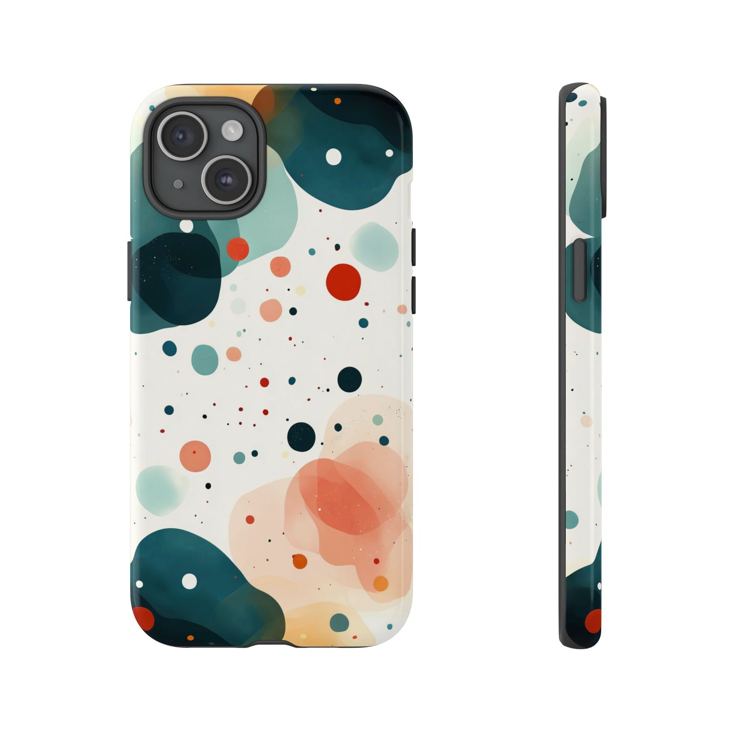 Cosmic Bloom – Abstract Orb Pattern Phone Case – iPhone, Google Pixel, Samsung