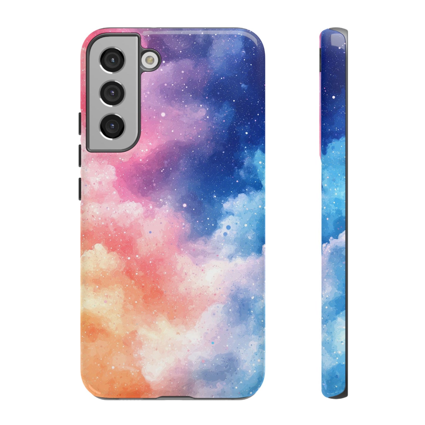 Cosmic Dreamscape – Watercolor Galaxy Phone Case for iPhone, google Pixel & Samsung