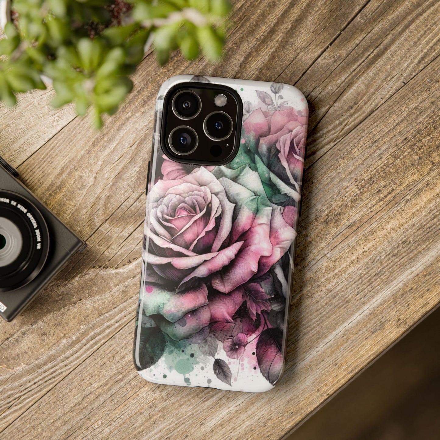 Rosy Romance Art Mobile Case