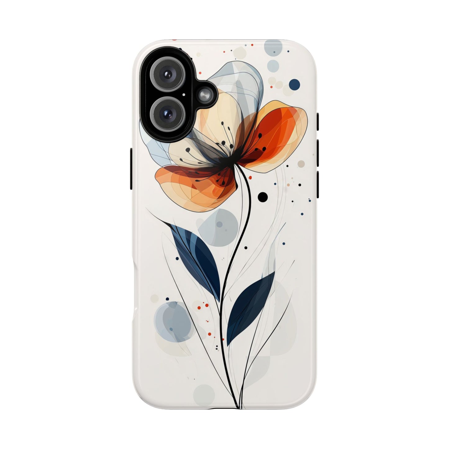 Bloom in Motion – Artistic Floral Phone Case for iPhone, Pixel & Samsung
