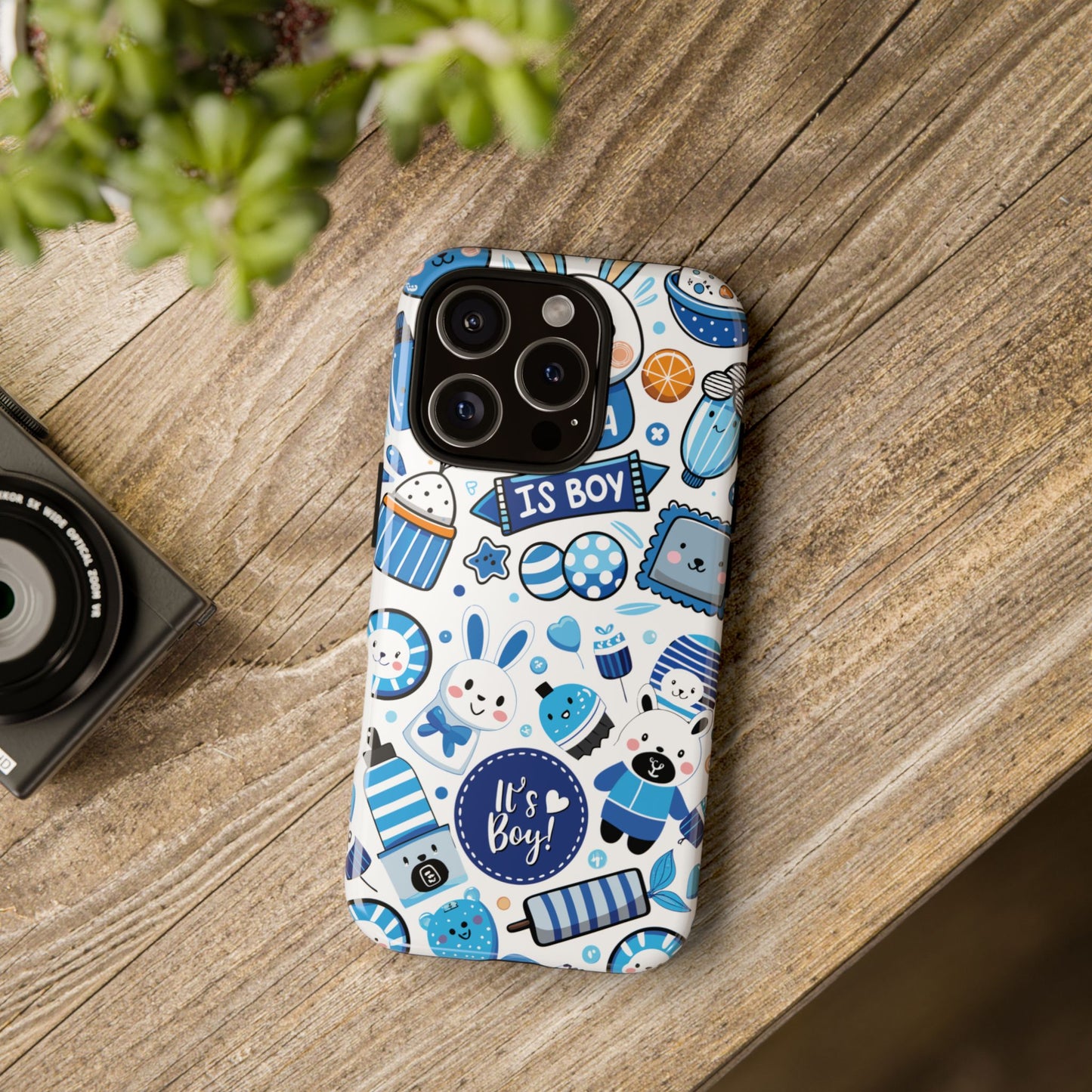 Blue Baby Boy Fun Phone Case