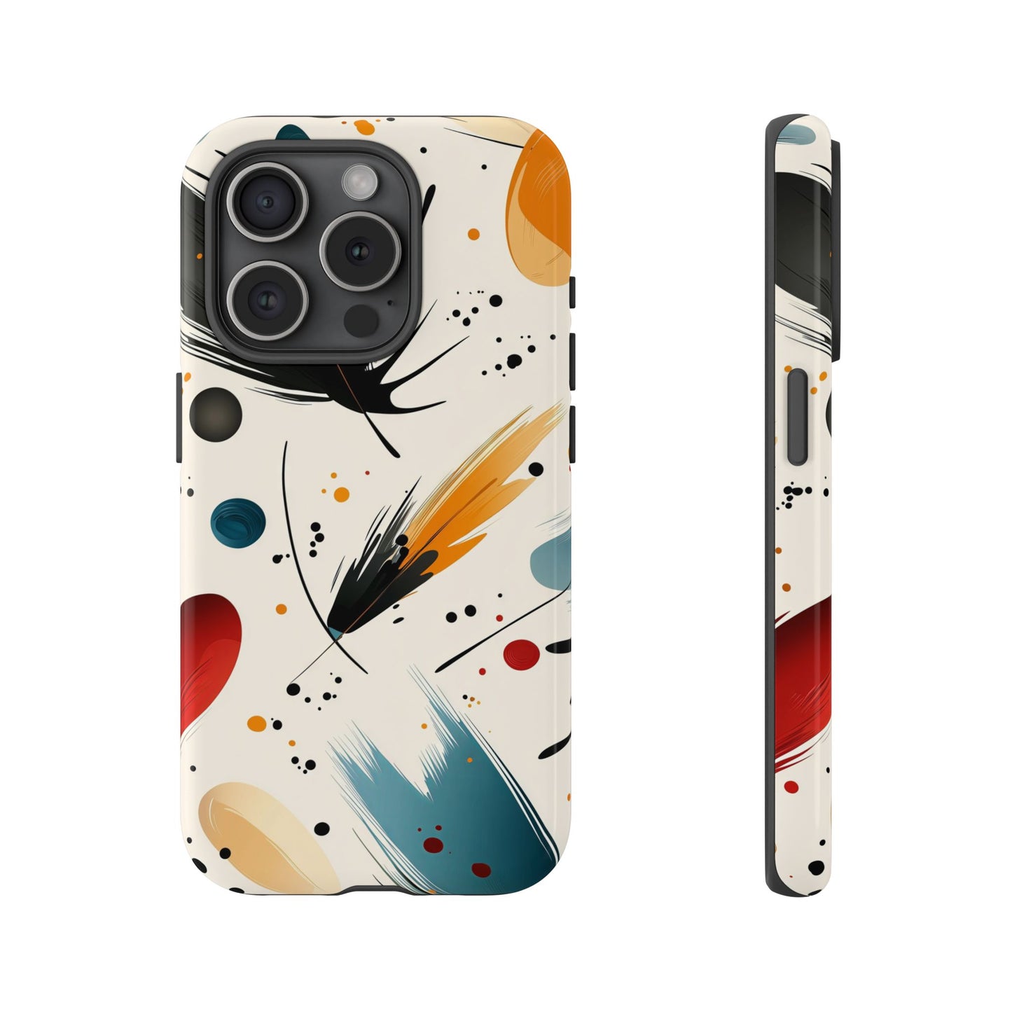Feathered Motion Abstract Phone Case for iPhone, Samsung & Pixel