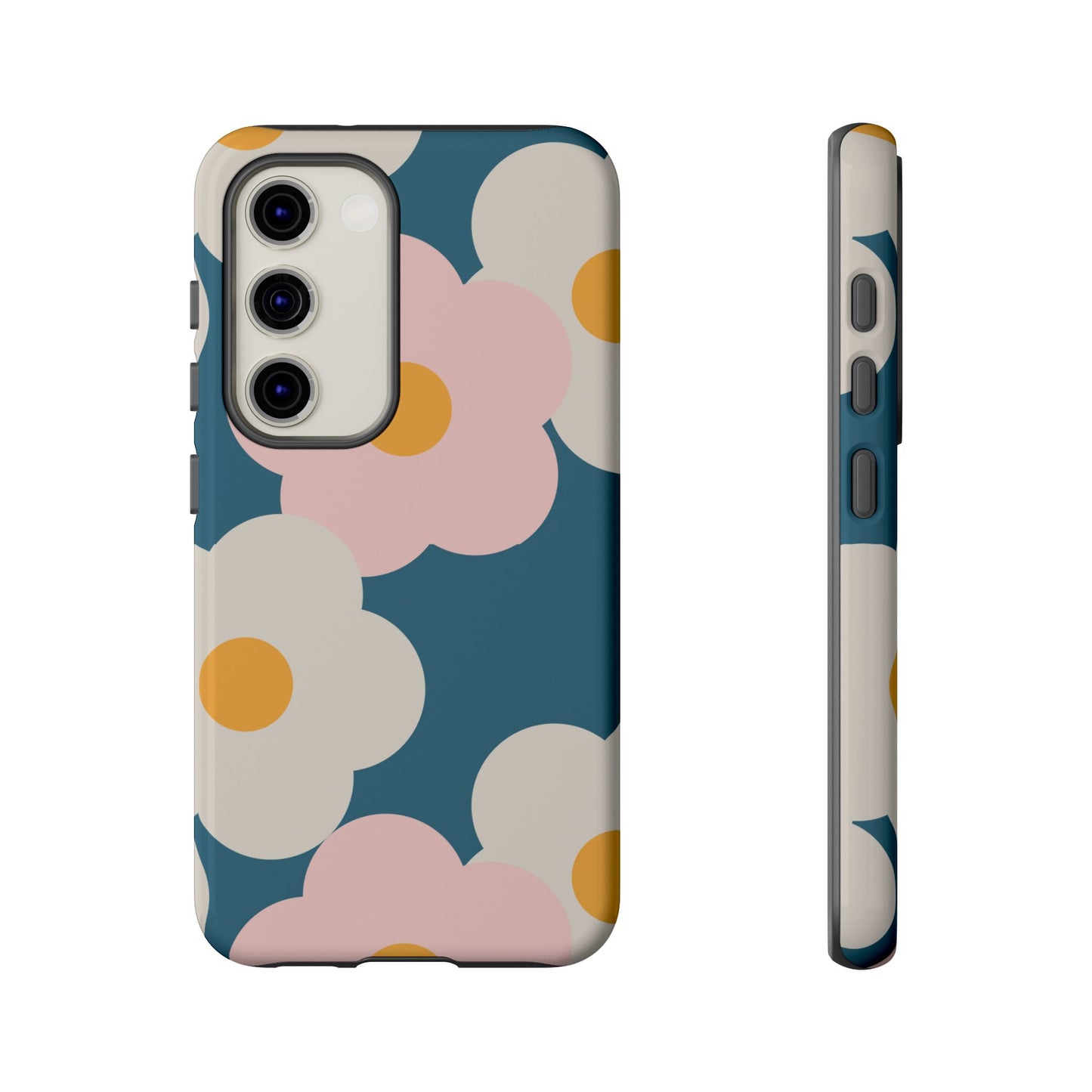 Retro Floral Phone Case – Vintage Aesthetic for iPhone, Samsung & Google Pixel