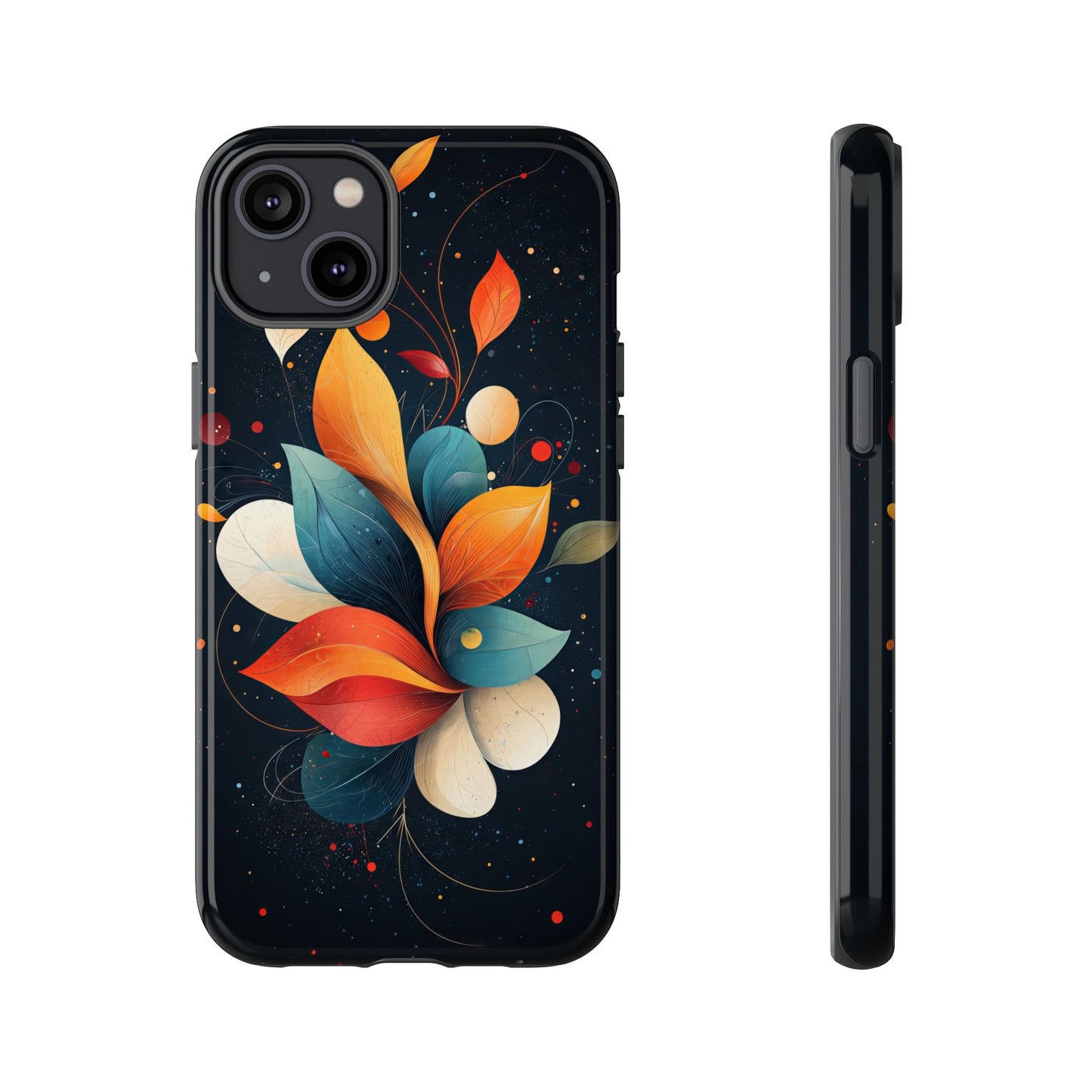 Midnight Bloom – Cosmic Floral Phone Case for iPhone, Pixel & Samsung