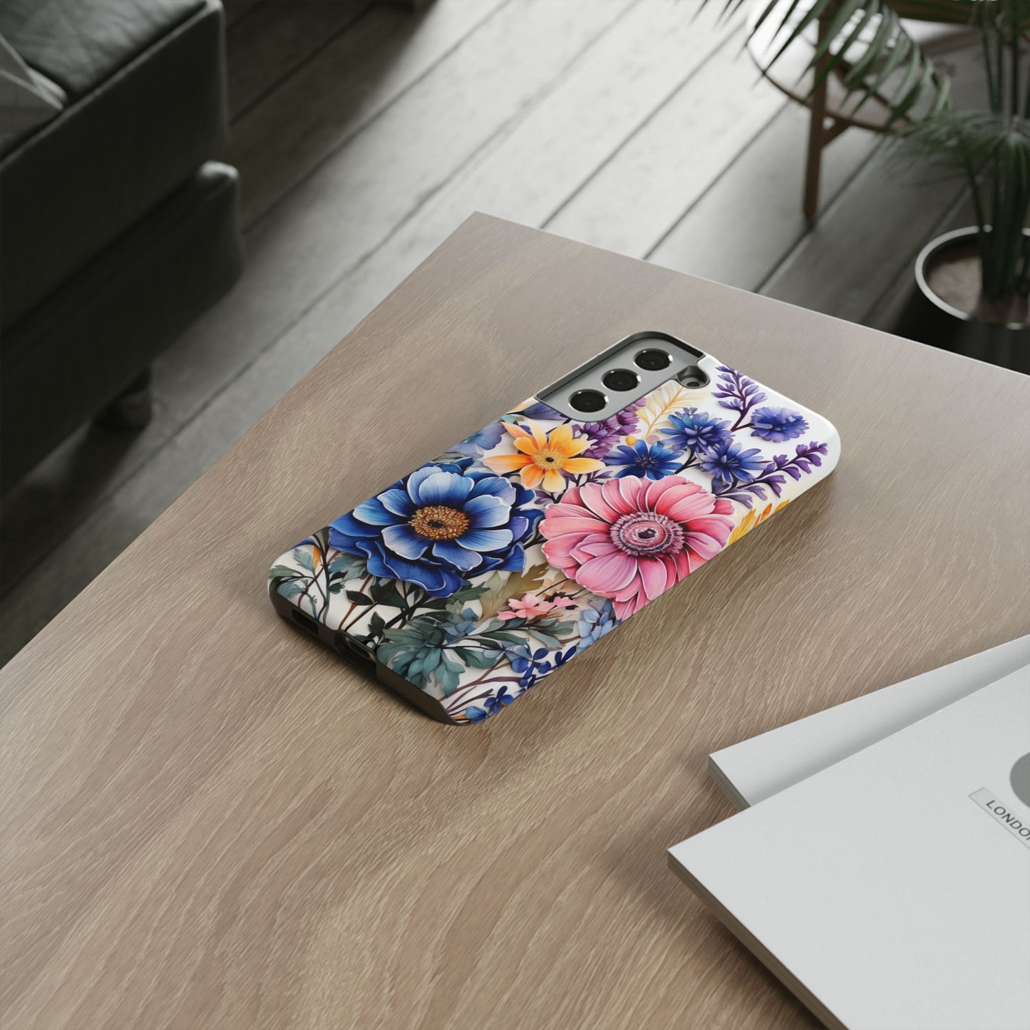 Elegant Floral Bouquet Mobile Case – Vibrant Botanical Art