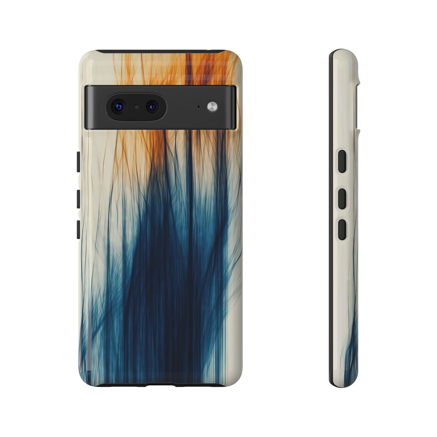 Inferno Drift – Abstract Flame Flow Phone Case for iPhone, Samsung & Pixel