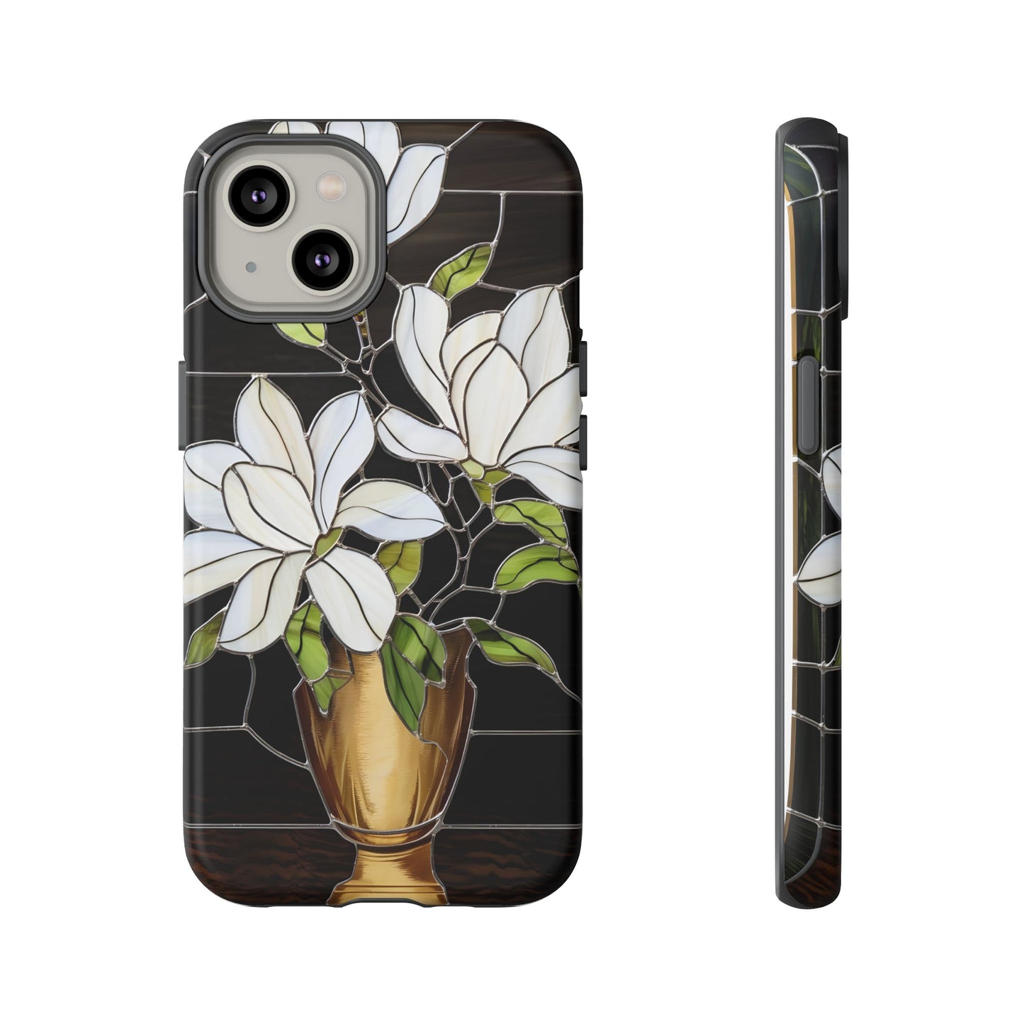 Stained Glass Floral Phone Case
