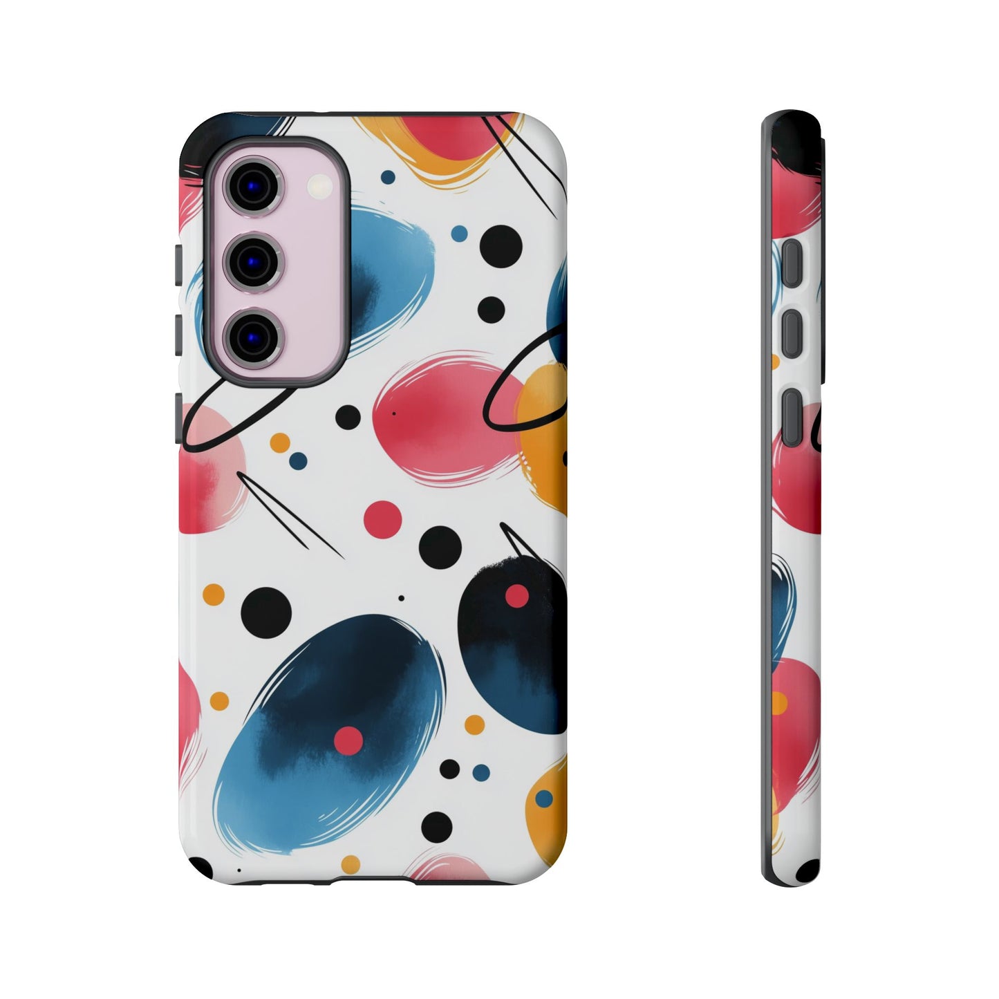 Retro Memphis Vibes – Abstract Art Phone Case for iPhone, google Pixel & Samsung