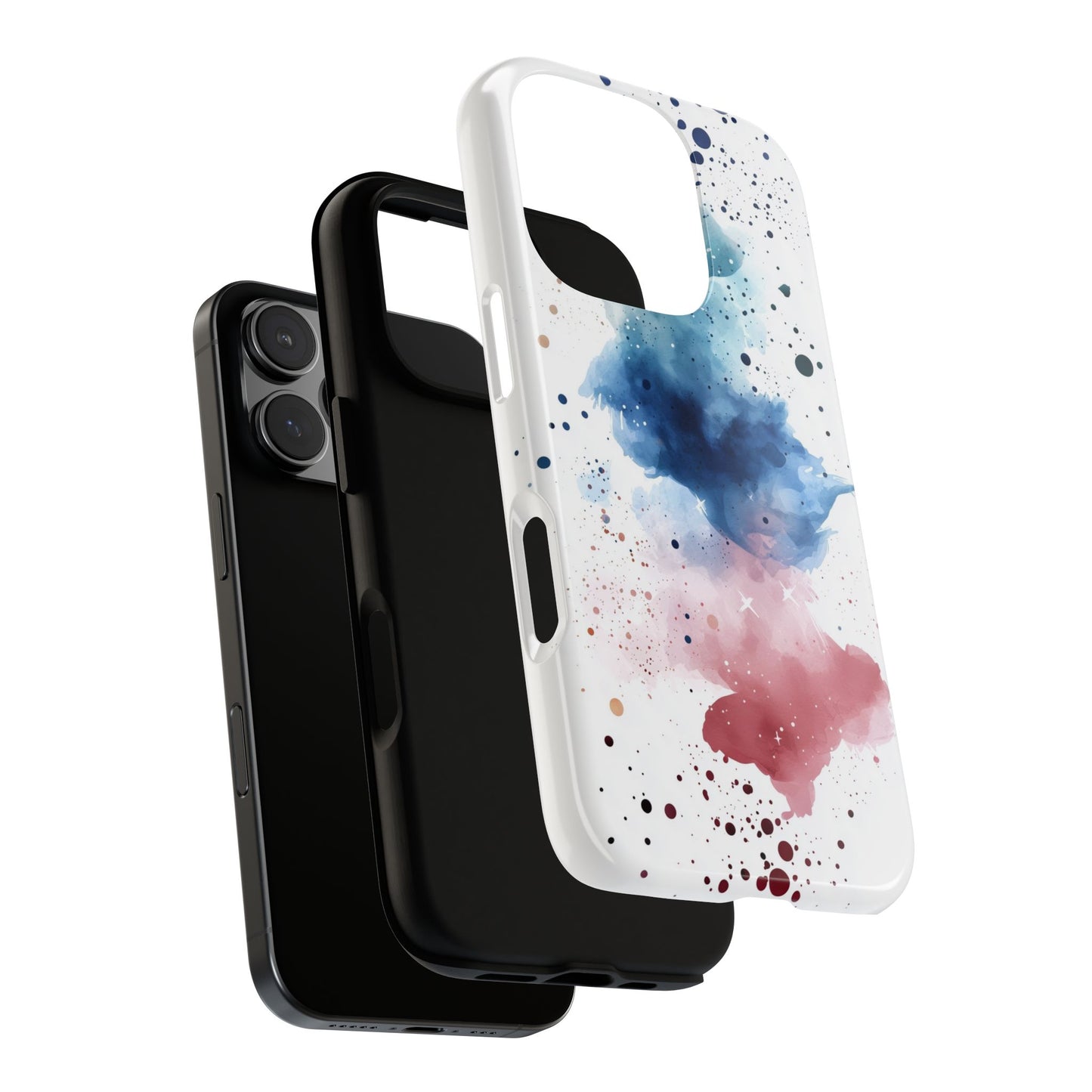 Cosmic Bloom Watercolor Phone Case for iPhone, google Pixel & Samsung