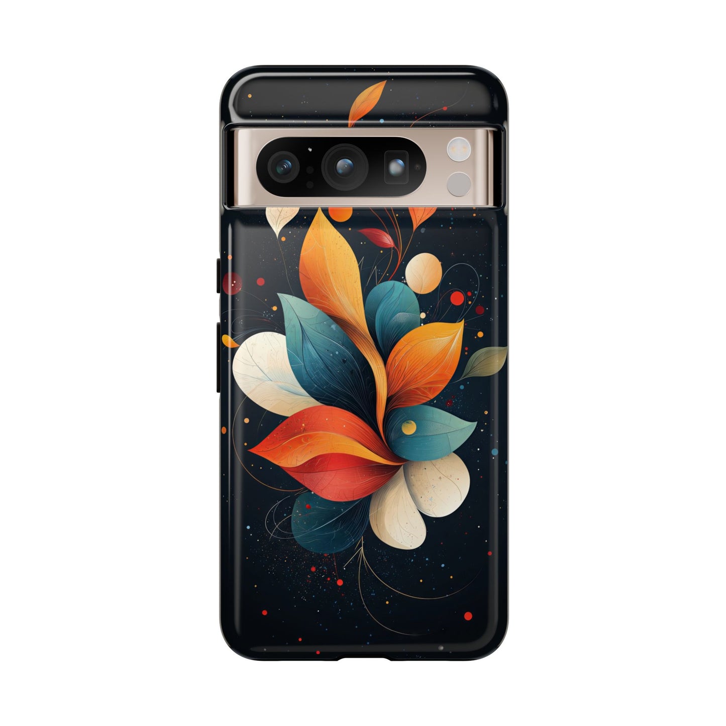 Midnight Bloom – Cosmic Floral Phone Case for iPhone, Pixel & Samsung
