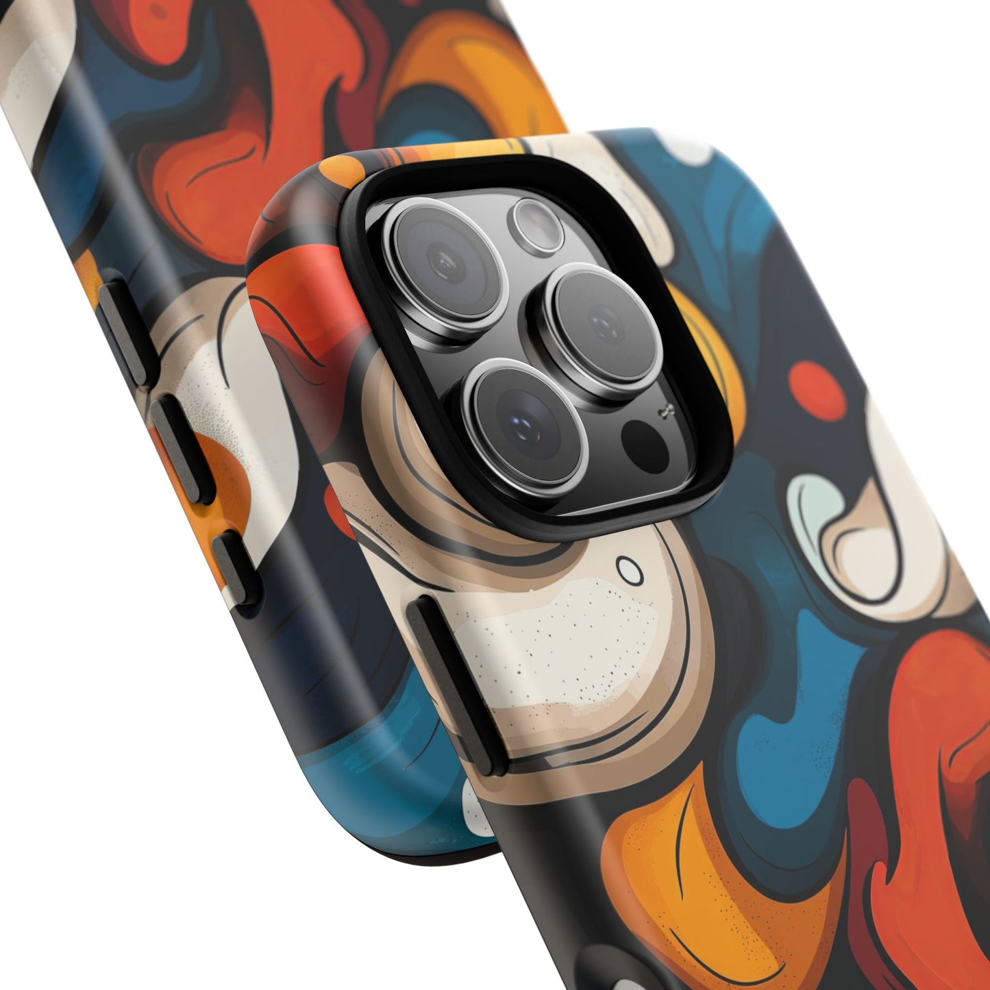 Molten Motion – Bold Abstract Swirl Phone Case for iPhone, Google Pixel, Samsung