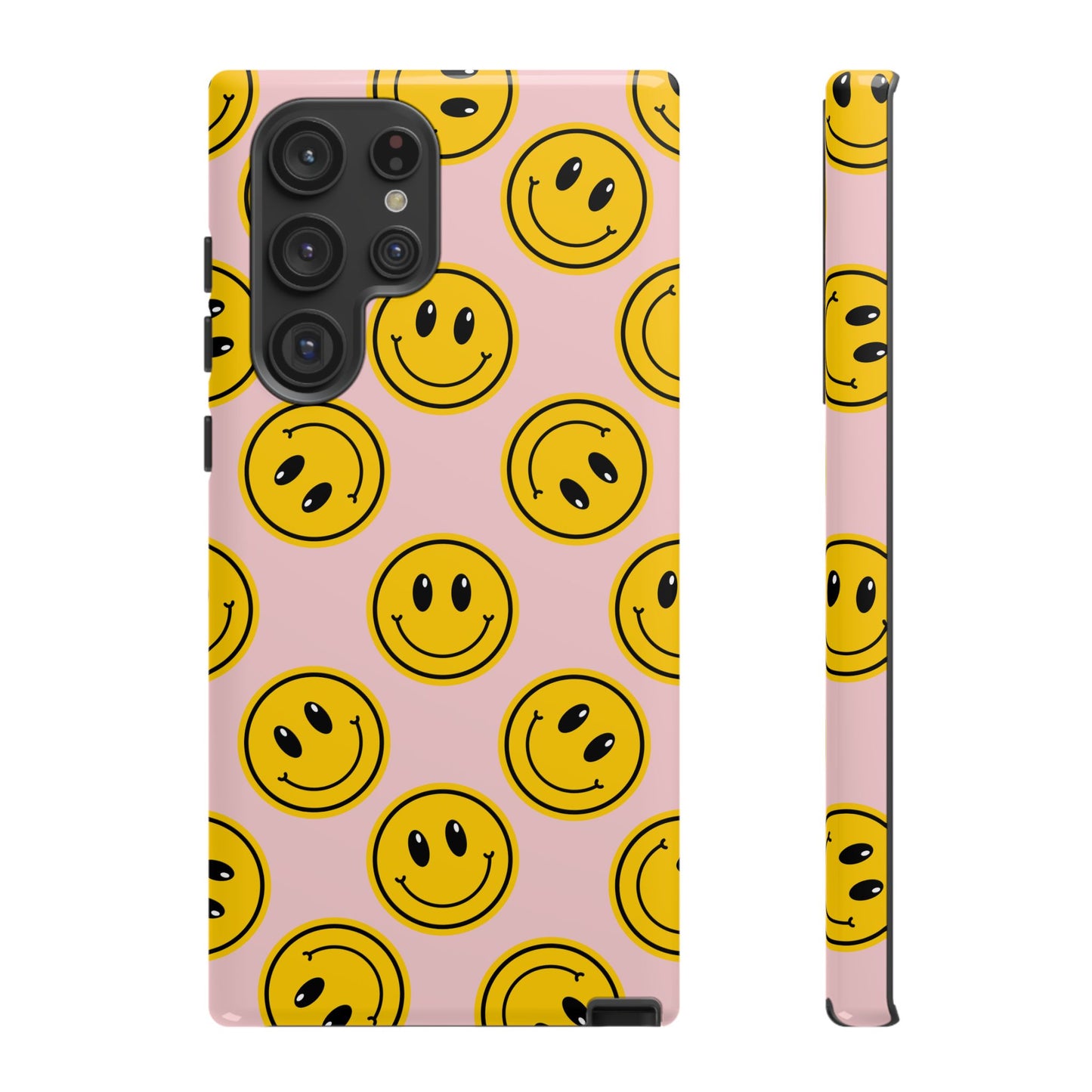 Retro Smiley Face Phone Case – Vintage Aesthetic Cover for iPhone, Samsung & Google Pixel