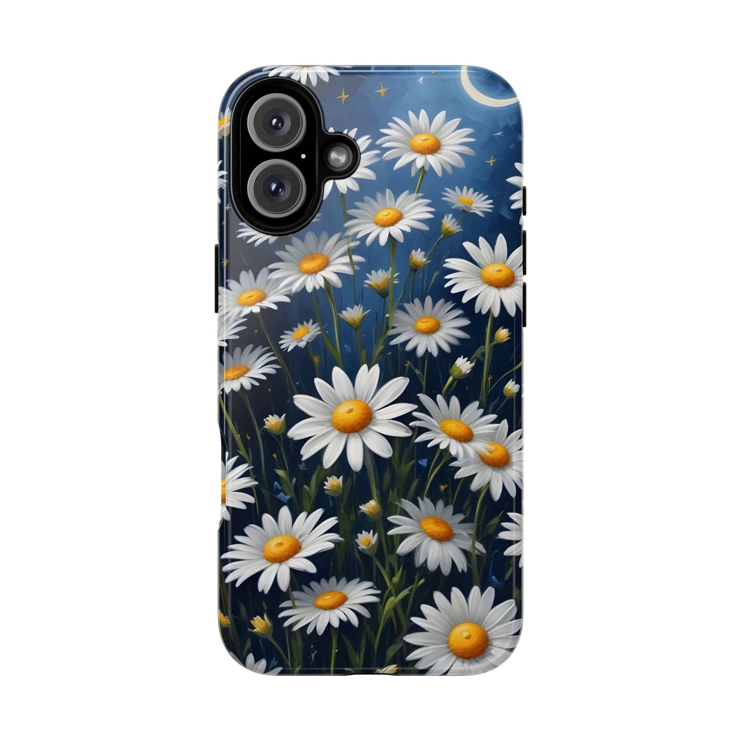 Witchy Daisy Flowers Phone Case Vintage Botanical Cover