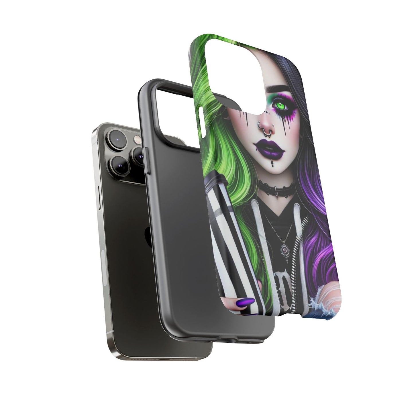 Neon Nightmare – Gothic Punk & Alternative Aesthetic Mobile Cover