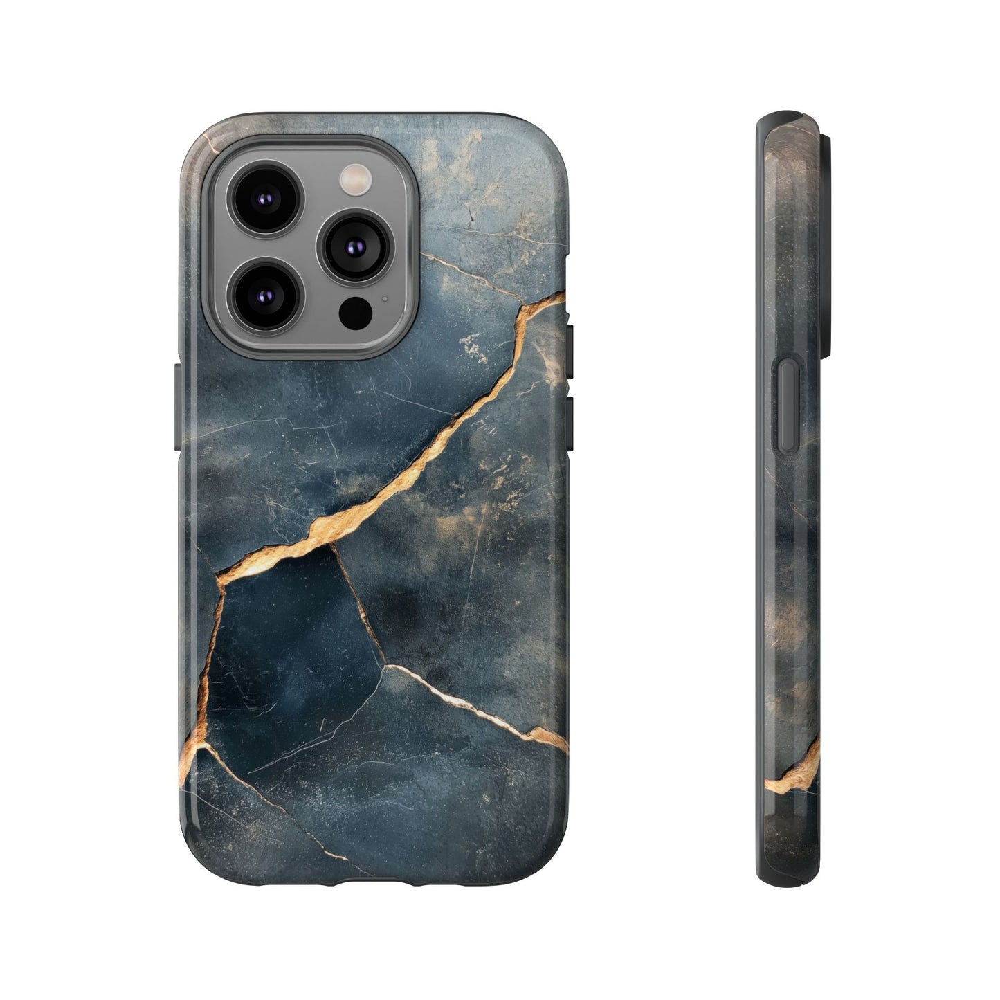 Cracked Marble Stone Phone Case for iPhone, Samsung & Google Pixel