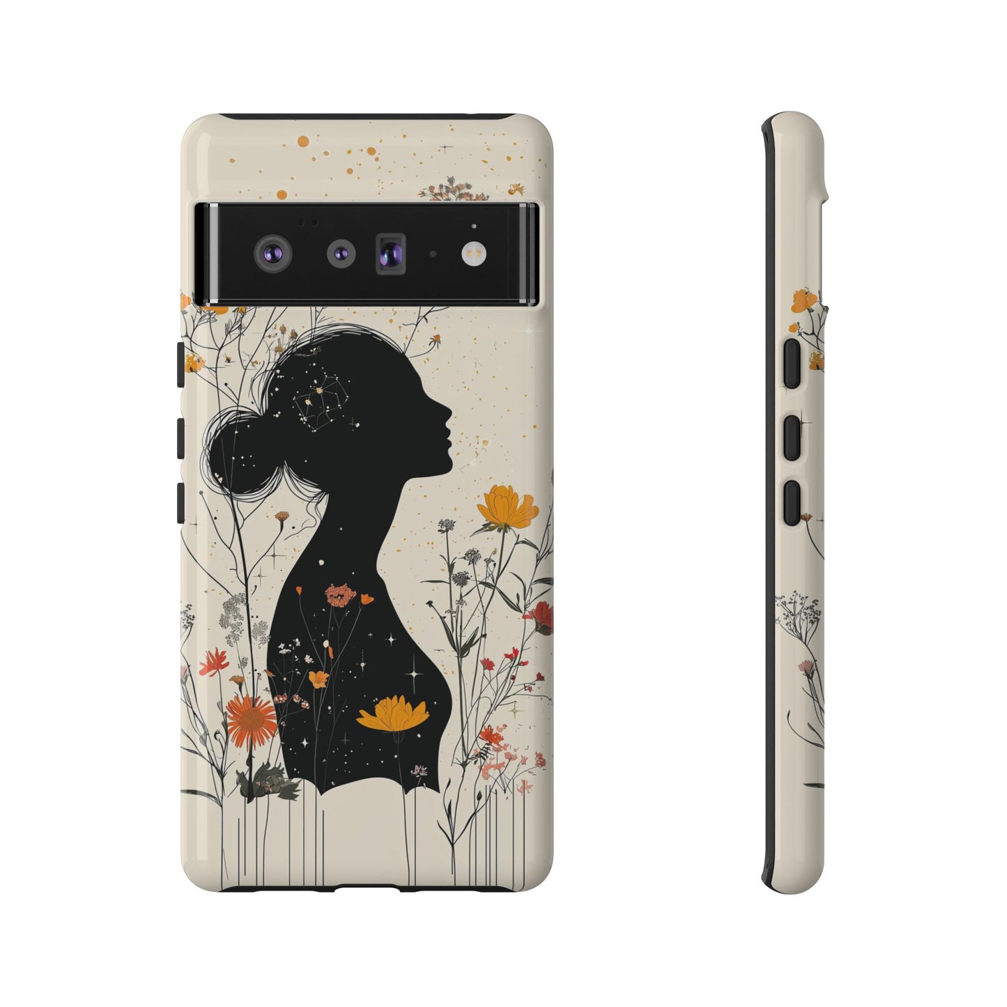 Celestial Bloom Boho Phone Case for iPhone, Pixel & Samsung