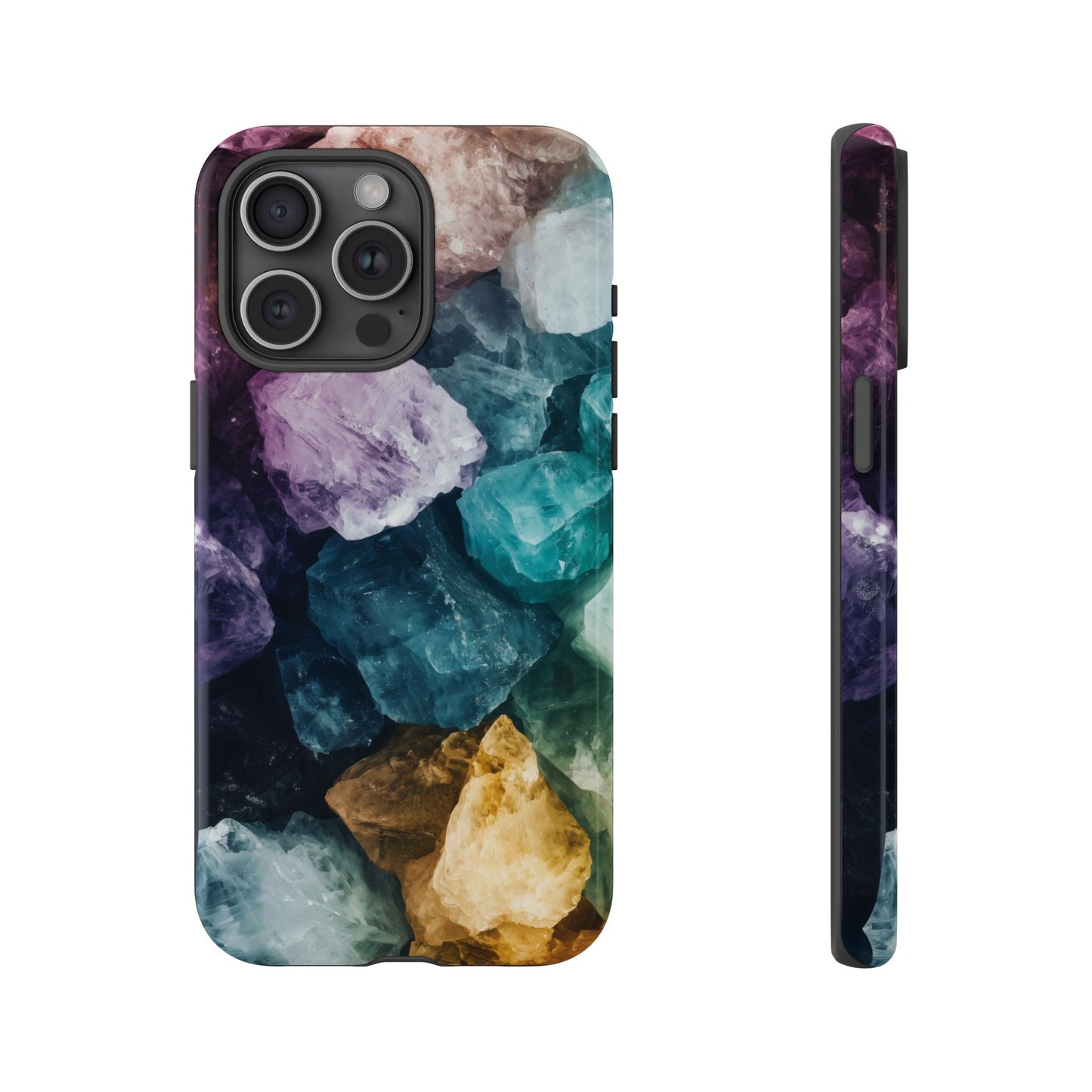Crystal Gemstone Phone Case for iPhone, Samsung & Google Pixel