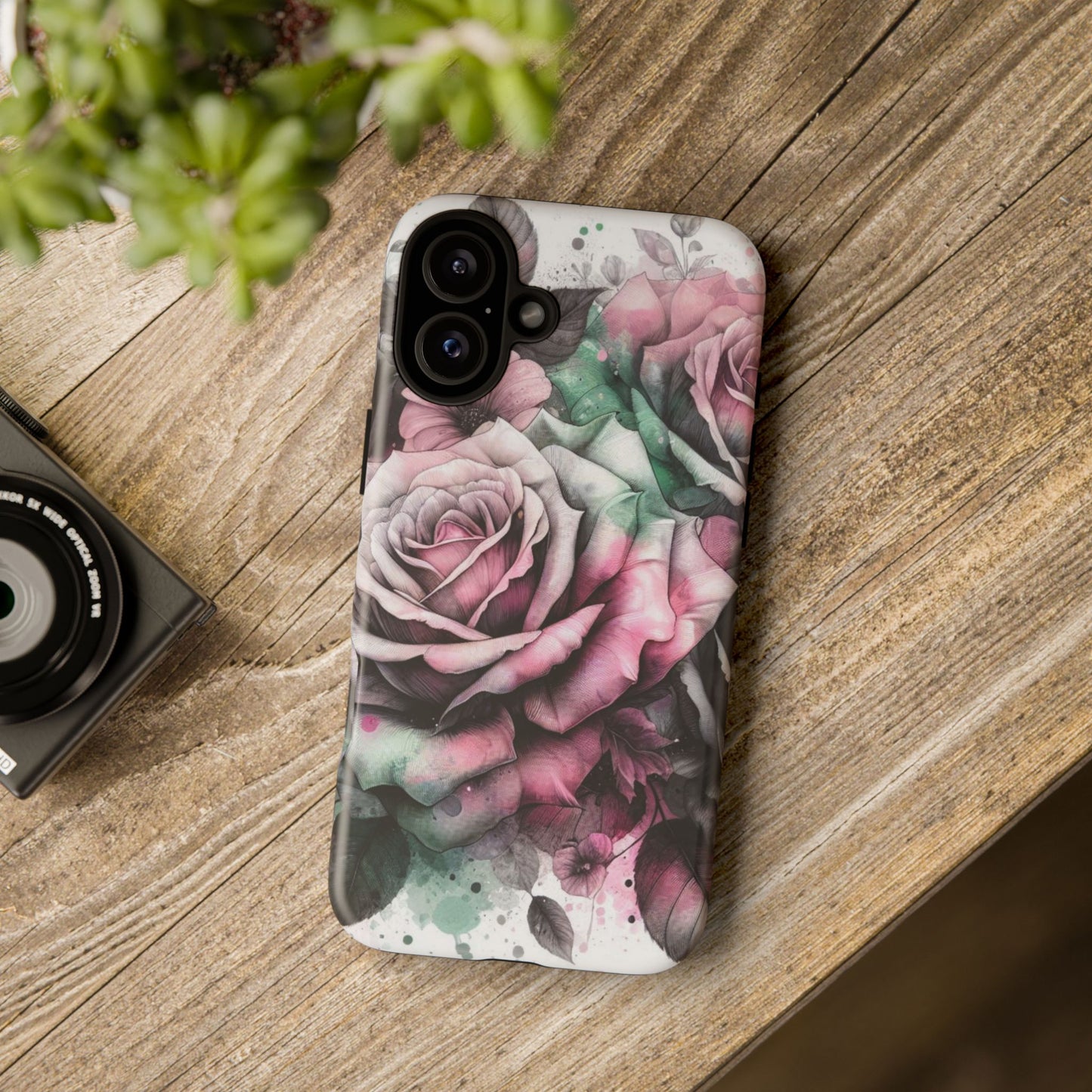 Rosy Romance Art Mobile Case
