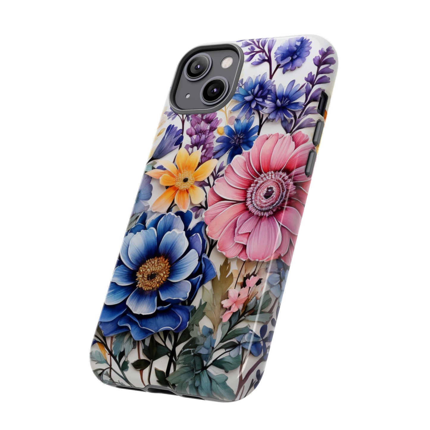 Elegant Floral Bouquet Mobile Case – Vibrant Botanical Art