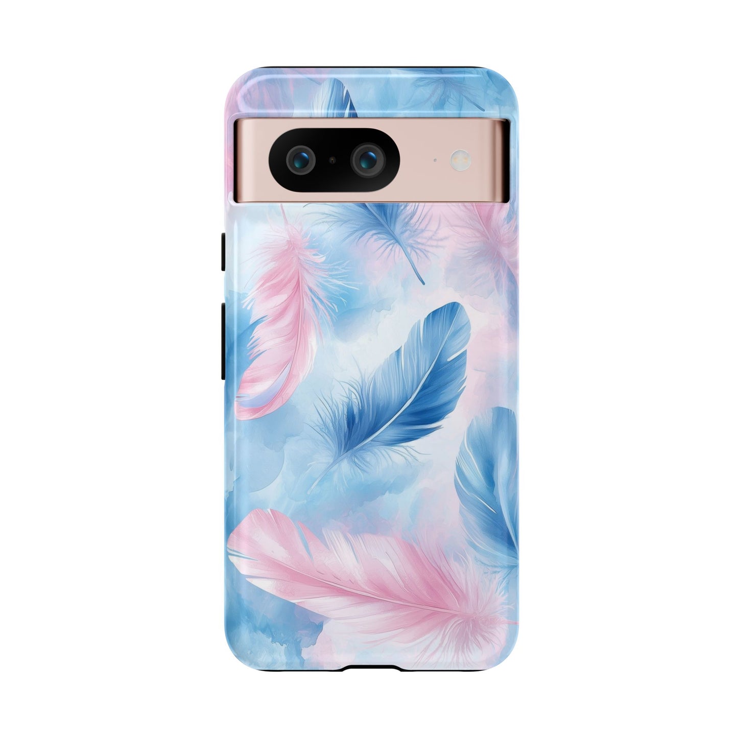 Whispering Feathers Watercolor Phone Case for iPhone, google Pixel & Samsung