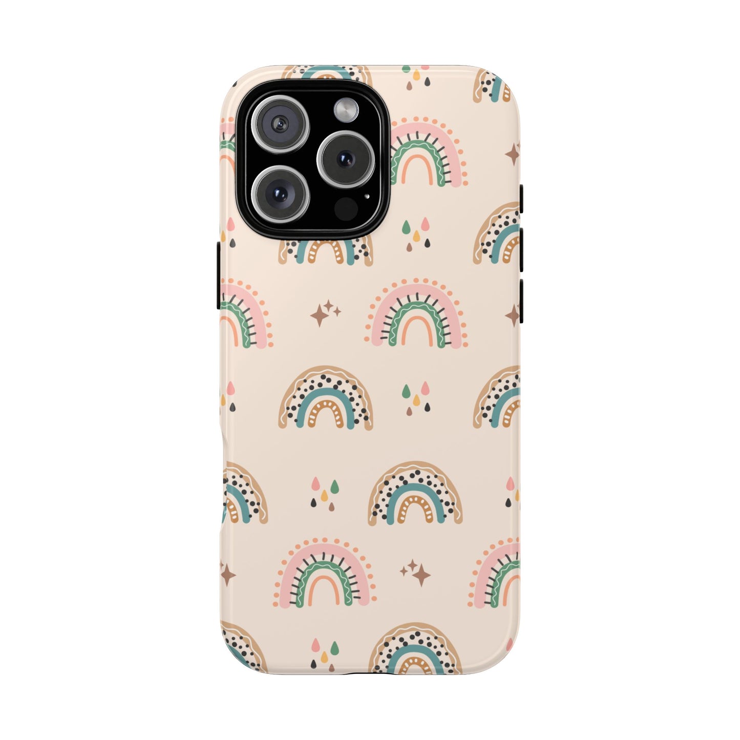 Retro Rainbow Phone Case β Vintage Aesthetic Cover for iPhone, Samsung & Google Pixel