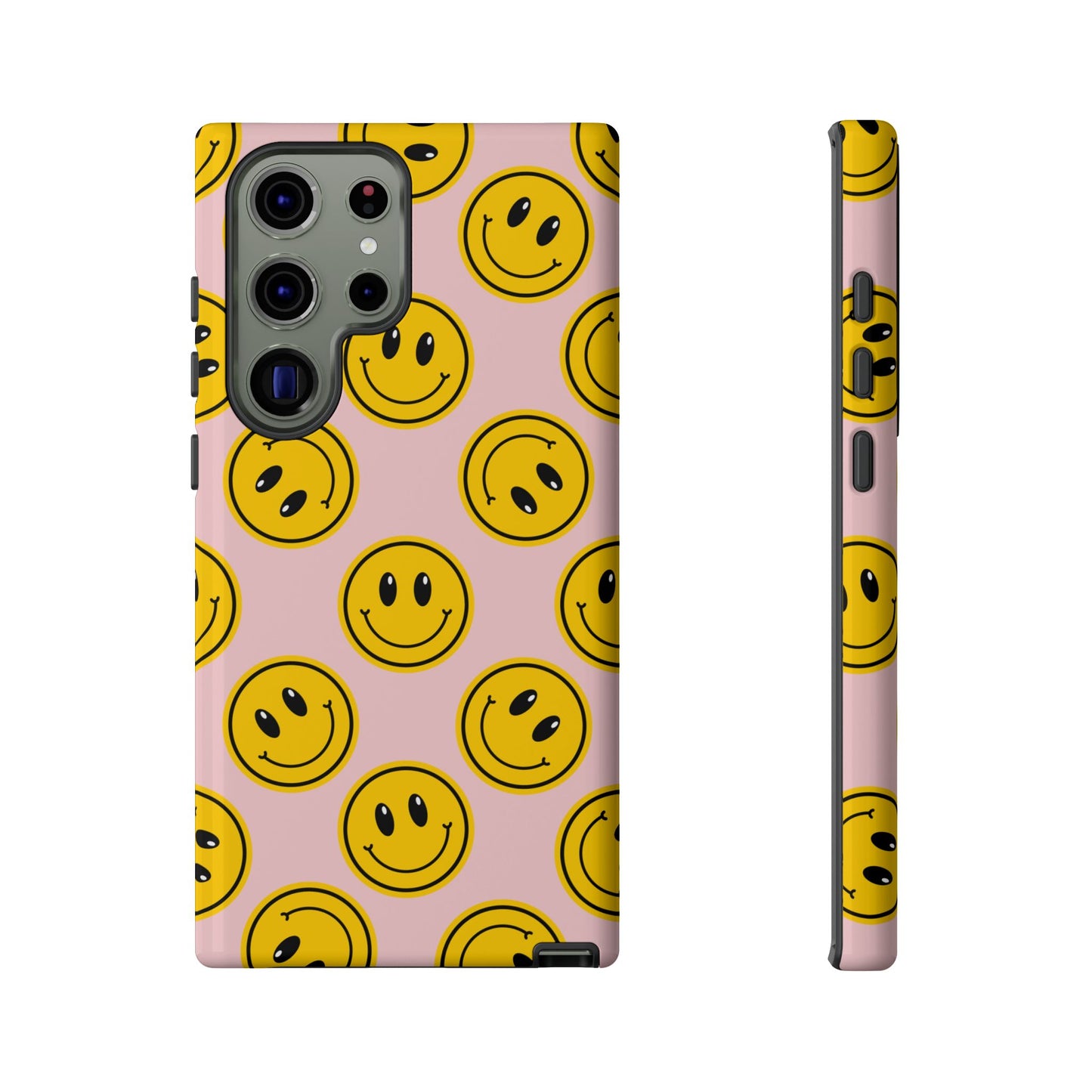 Retro Smiley Face Phone Case – Vintage Aesthetic Cover for iPhone, Samsung & Google Pixel