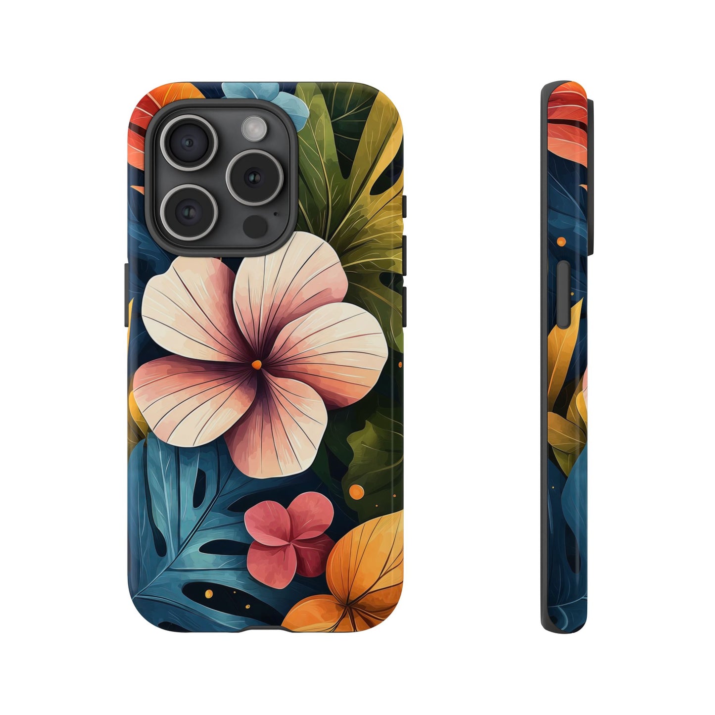 Paradise Bloom Floral Phone Case | Lush Tropical Style for iPhone, Pixel & Samsung
