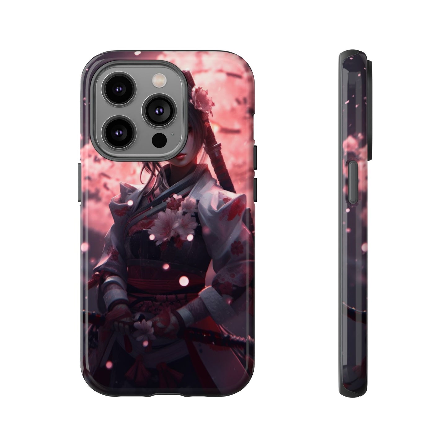 Anime Girl Phone Case - Cute Aesthetic Cover for iPhone, Samsung & Google Pixel, Kawaii Phone Case, Girly Phone Case, Anime Lover Gift