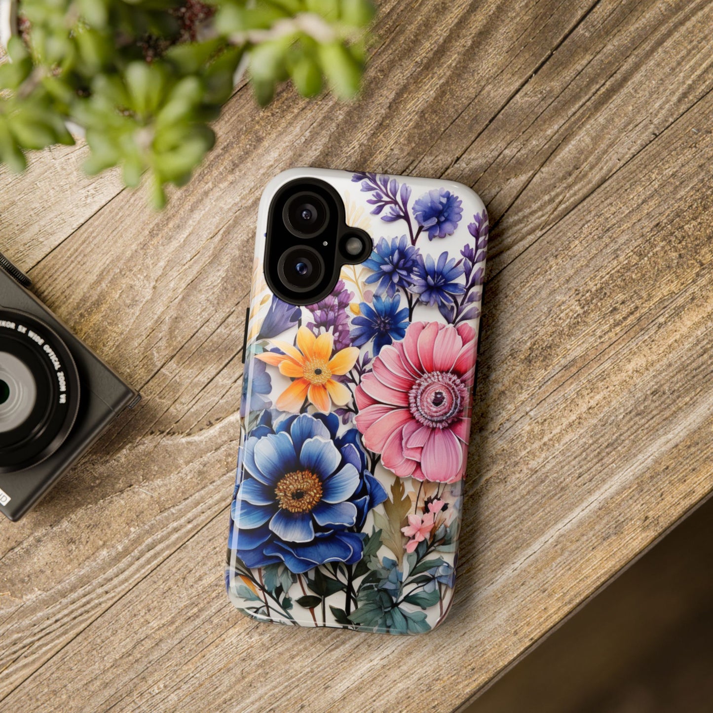Elegant Floral Bouquet Mobile Case – Vibrant Botanical Art