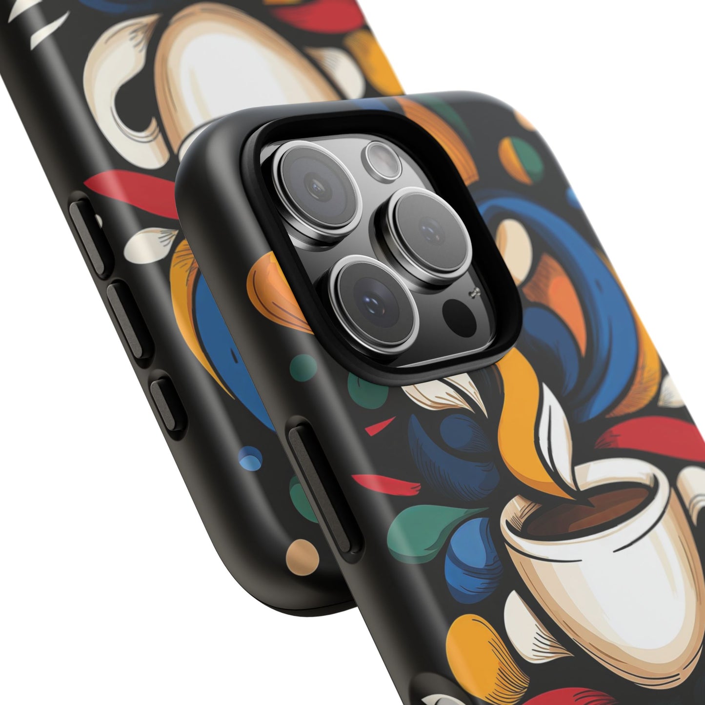 Brewed Blooms – Coffee & Color Floral Case for iPhone, Pixel & Samsung