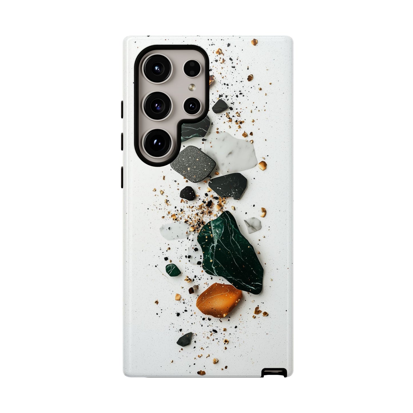 Modern Terrazzo Luxe – Fragment Art Phone Case for iPhone, google Pixel & Samsung