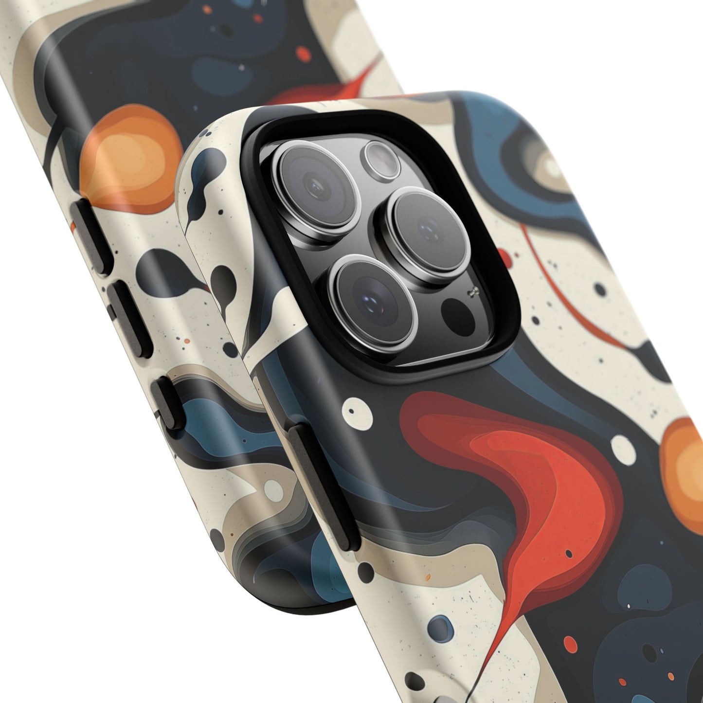 Molten Drift – Abstract Art Phone Case for iPhone, Samsung & Pixel