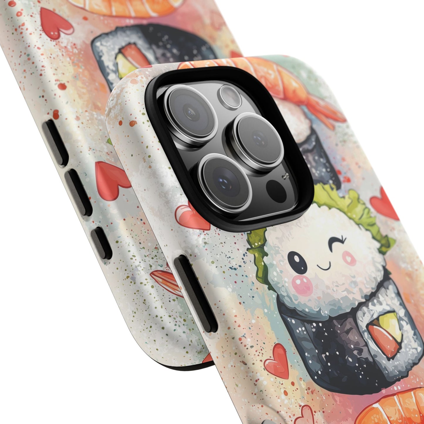 Sweet Sushi Trio - Anime Phone Case Cover for iPhone, Samsung, Google Pixel