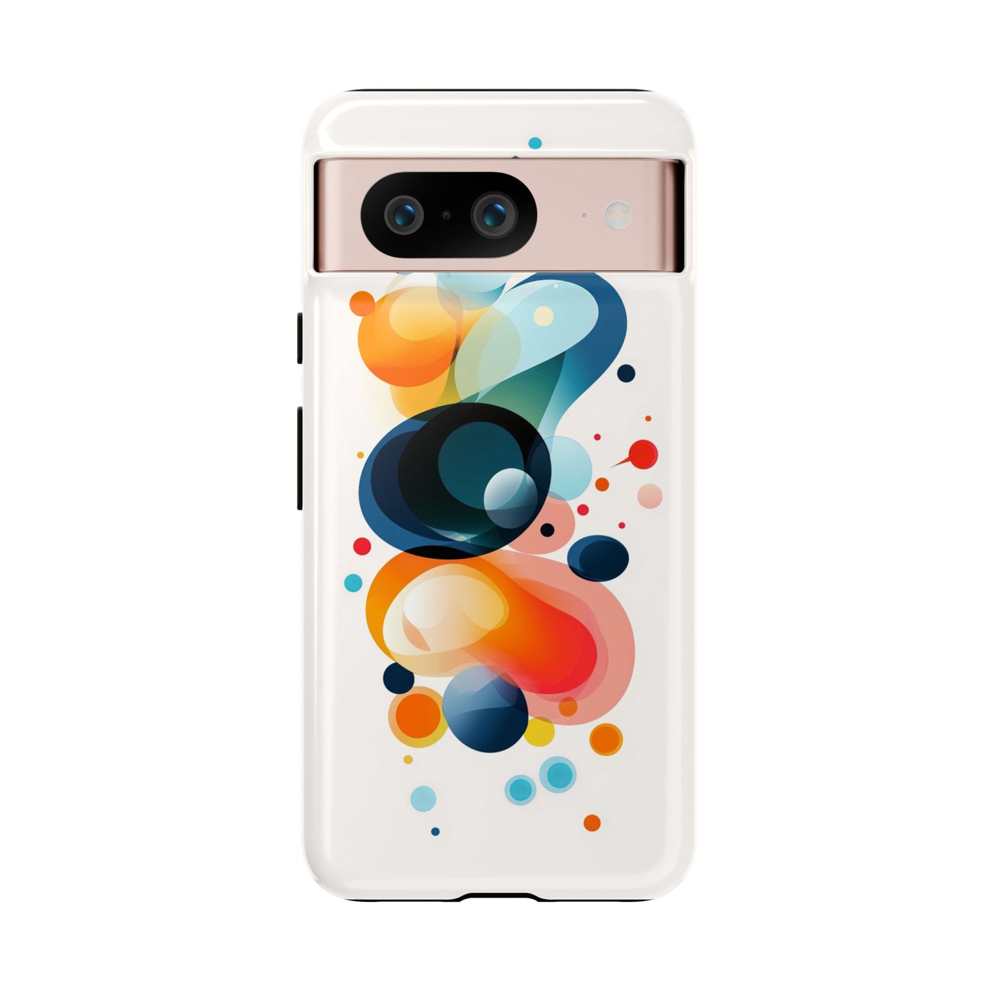 Color Cascade – Vivid Abstract Phone Case for iPhone, Samsung & Pixel