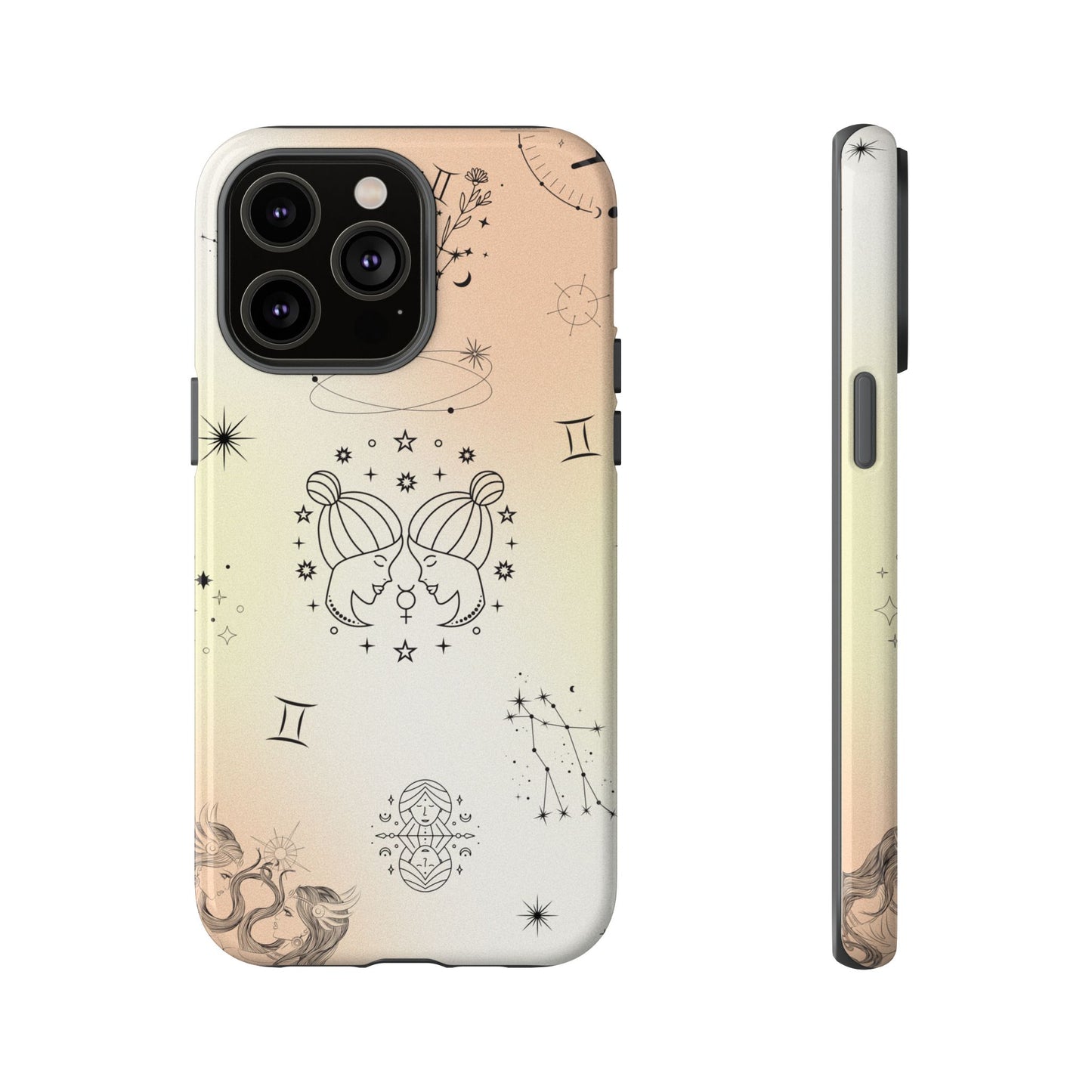 Gemini Zodiac Sign Phone Case β Playful & Dynamic Design for iPhone, Samsung & Google Pixel
